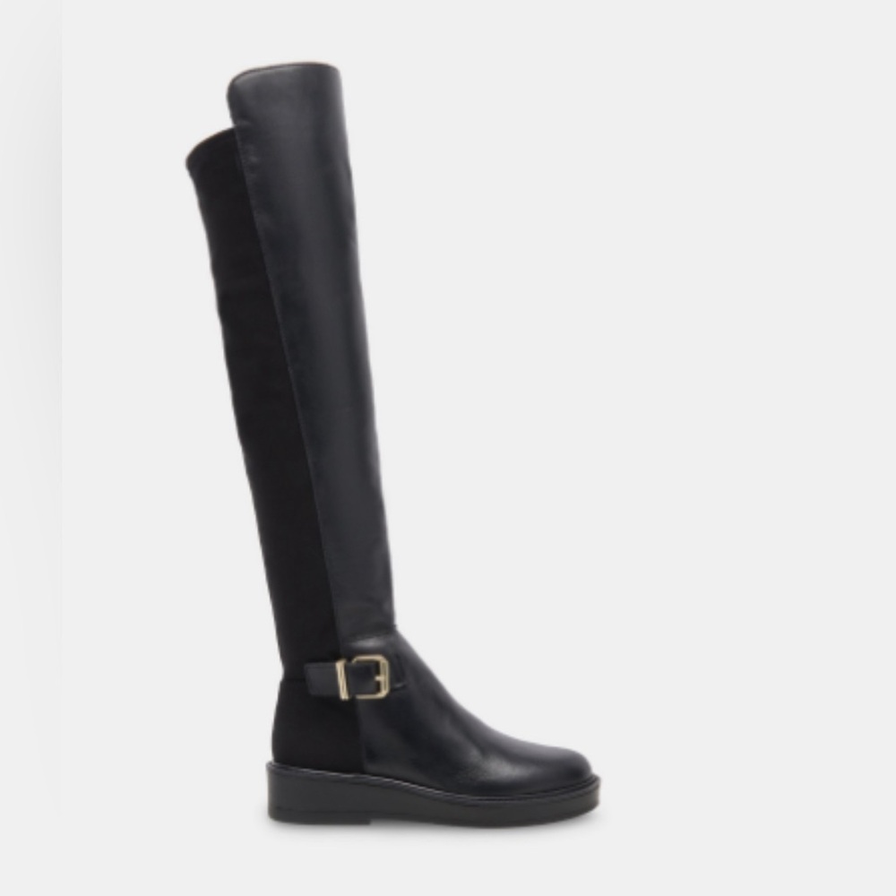Dolce Vita Ember - genuine leather over-the-knee black boot